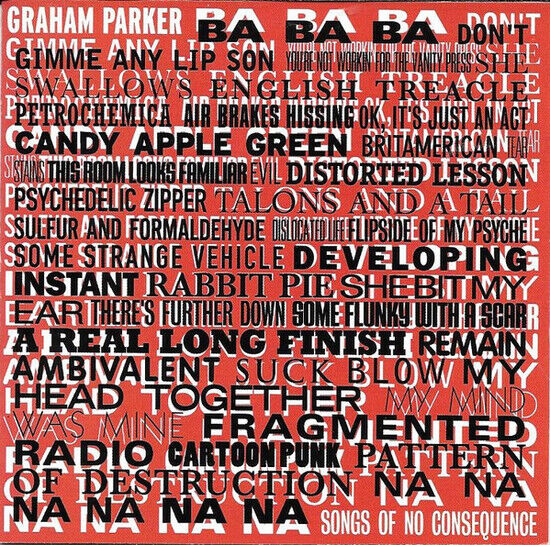 Parker, Graham - Songs of No Consequence