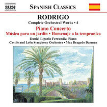 Rodrigo, J. - Compl.Orchestral Works 4