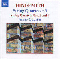 Hindemith, P. - String Quartets Vol.3