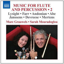 Grauwels, Marc/Sarah Mour - Music For Flute & Percuss