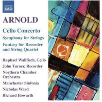 Arnold, M. - Cello Concerto/Symphony F