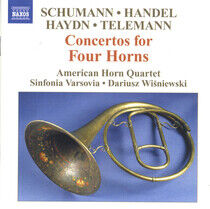 Schumann/Handel/Haydn/Tel - Concertos For Four Horns