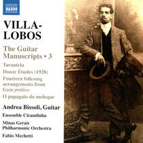 Villa-Lobos, H. - Guitar Manuscripts 3