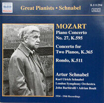 Mozart, Wolfgang Amadeus - Schnable Plays Mozart