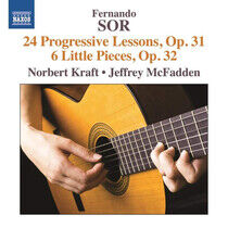 Sor, F. - 24 Progressive Lessons Op