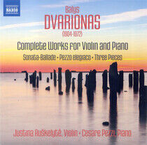 Dvarionas, B. - Complete Works For Violin