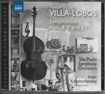 Villa-Lobos, H. - Symphonies Nos.8, 9 and 1