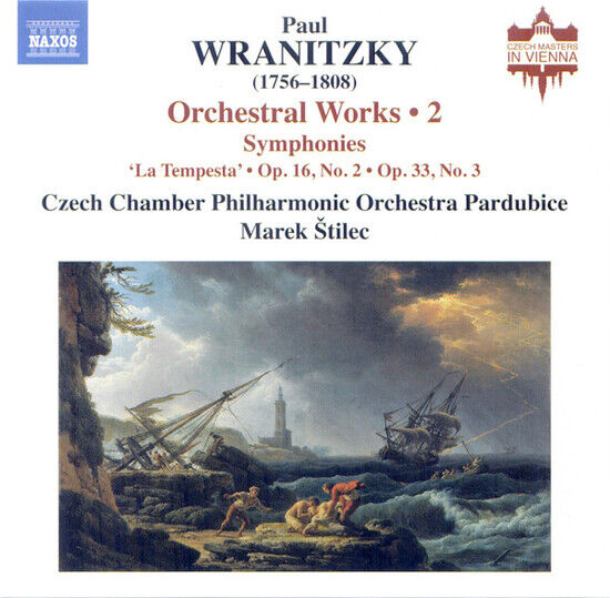 Czech Chamber Philharmonic Orchestra Pardubice / Marek Stilec - Paul Wranitzky: Vol. 2