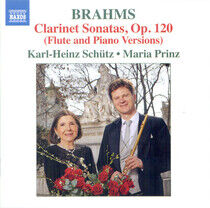 Schutz, Karl-Heinz/Maria - Brahms Clarinet Sonatas..
