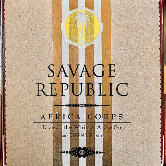 Savage Republic - Africa Corps.. -Coloured-