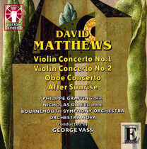 Matthews, David - Violinkonzerte/Oboenkonze