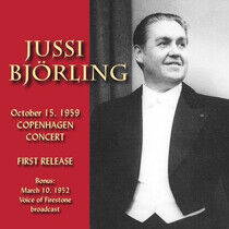 Bjorling, Jussi - October 15, 1959 -..