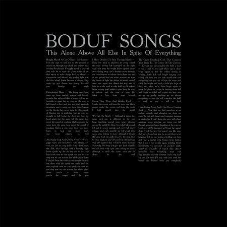 Boduf Songs - This Alone Above All