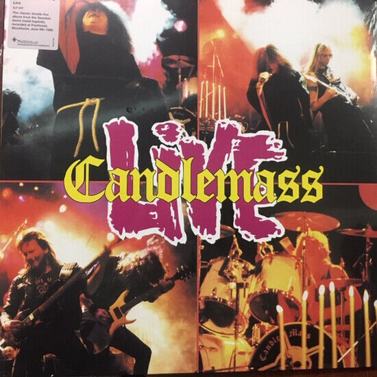 Candlemass - Candlemass Live -Reissue-