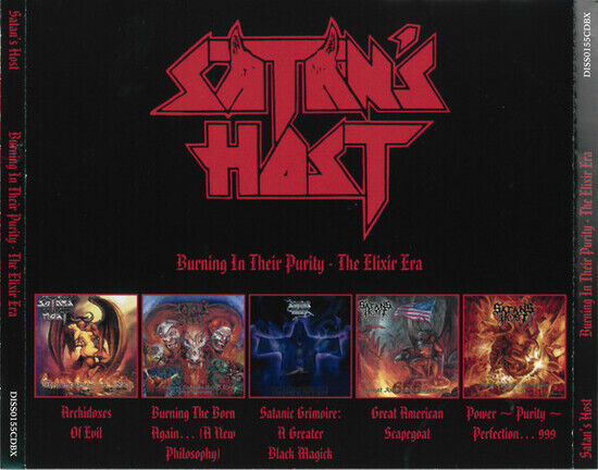 Satan\'s Host - Burning In Their Purity..