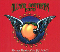 Allman Brothers Band - Warner Theatre Erie Pa..