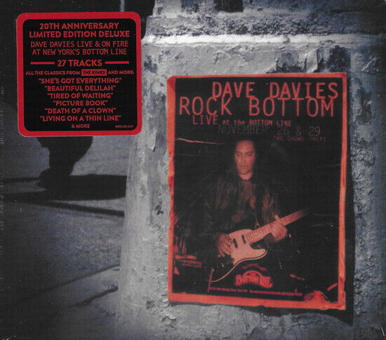 Davies, Dave - Rock Bottom:.. -Deluxe-