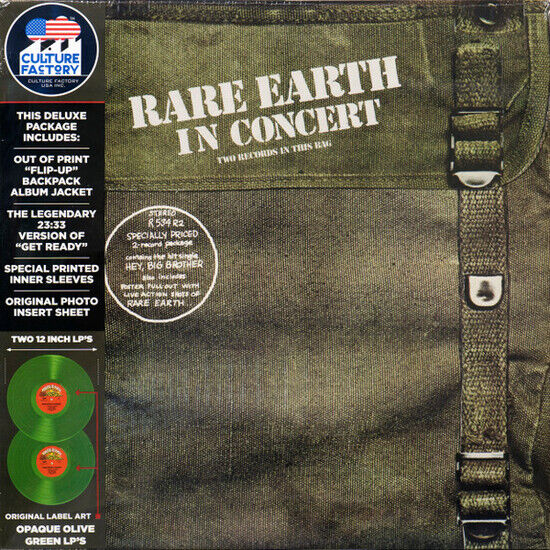 Rare Earth - In Concert -Coloured/Ltd-