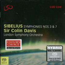 Sibelius, Jean - Symphonies No.3 & 7