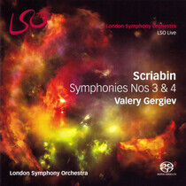 Scriabin, A. - Symphonies No.3 & 4
