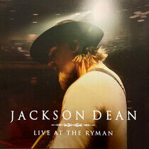 Dean, Jackson - Live At the.. -Coloured-