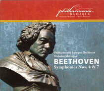 Beethoven, Ludwig Van - Symphonies Nos. 4 & 7