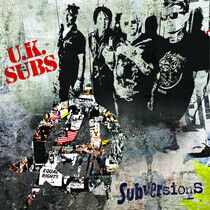 Uk Subs - Subversions -Coloured-