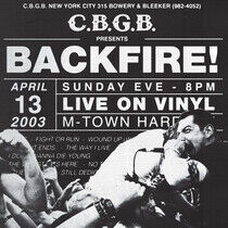 Backfire - Live At Cbgb's