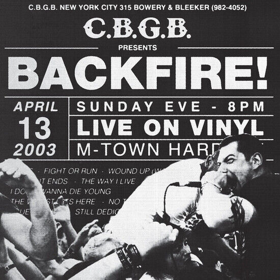 Backfire - Live At Cbgb\'s