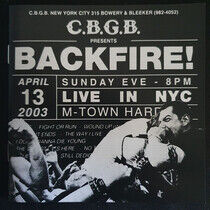 Backfire - Live At Cbgb's