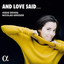 Devos, Jodie/Nicolas Krug - And Love Said...