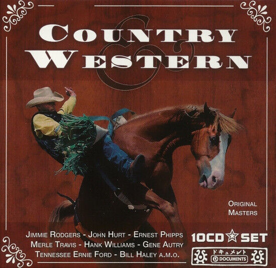 V/A - Country & Western (10xCD)