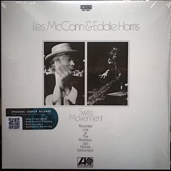 McCann, Les & Eddie Harris - Swiss Movement (Speakers Corner Vinyl)
