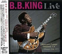 King, B.B. - Live: Showcase Lounge,..