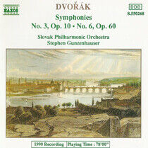 Dvorak, Antonin - Symphonies No.3,Op.10 No.