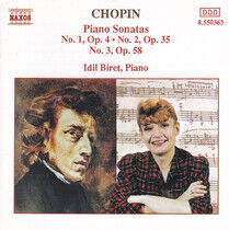 Chopin, Frederic - Piano Sonatas 1-3