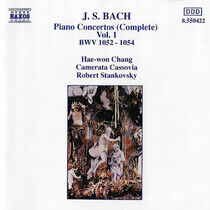Bach, Johann Sebastian - Piano Concertos Vol.1