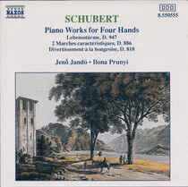 Schubert, Franz - Piano Works For Four Hand
