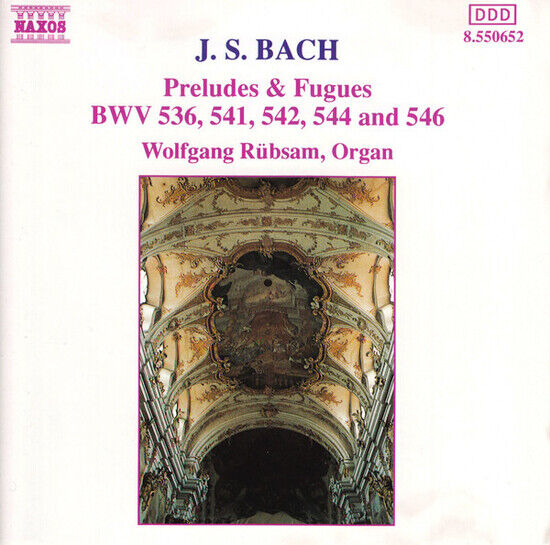 Bach, Johann Sebastian - Preludes & Fugues Bwv 536