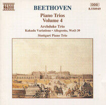 Beethoven, Ludwig Van - Piano Trios Vol.4