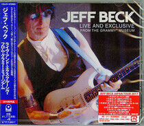 Beck, Jeff - Live and.. -Reissue-
