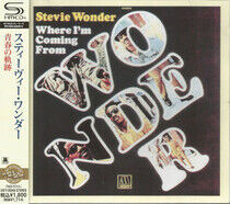 Wonder, Stevie - Where I'm.. -Shm-CD-