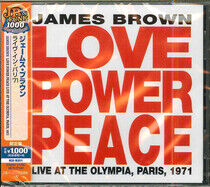 Brown, James - Love Power Peace Live