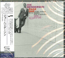 Henderson, Joe - Page One -Shm-CD-