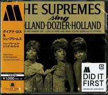 Supremes - Sing Holland.. -Ltd-
