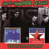 Anti-Nowhere League - We Are the League/Live..