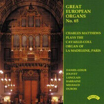 Matthews, Charles - Great European Organs..
