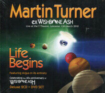 Turner, Martin - Life Begins -CD+Dvd-
