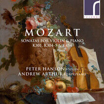 Hanson, Peter / Andrew Ar - Mozart Sonatas For Violin