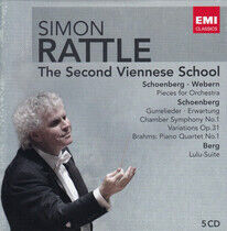 Sir Simon Rattle Edition: The Second Viennese School Works By Brahms / Schoenberg / Berg (5xCD)